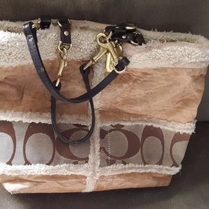 LIMITED EDITION COACH BAG.